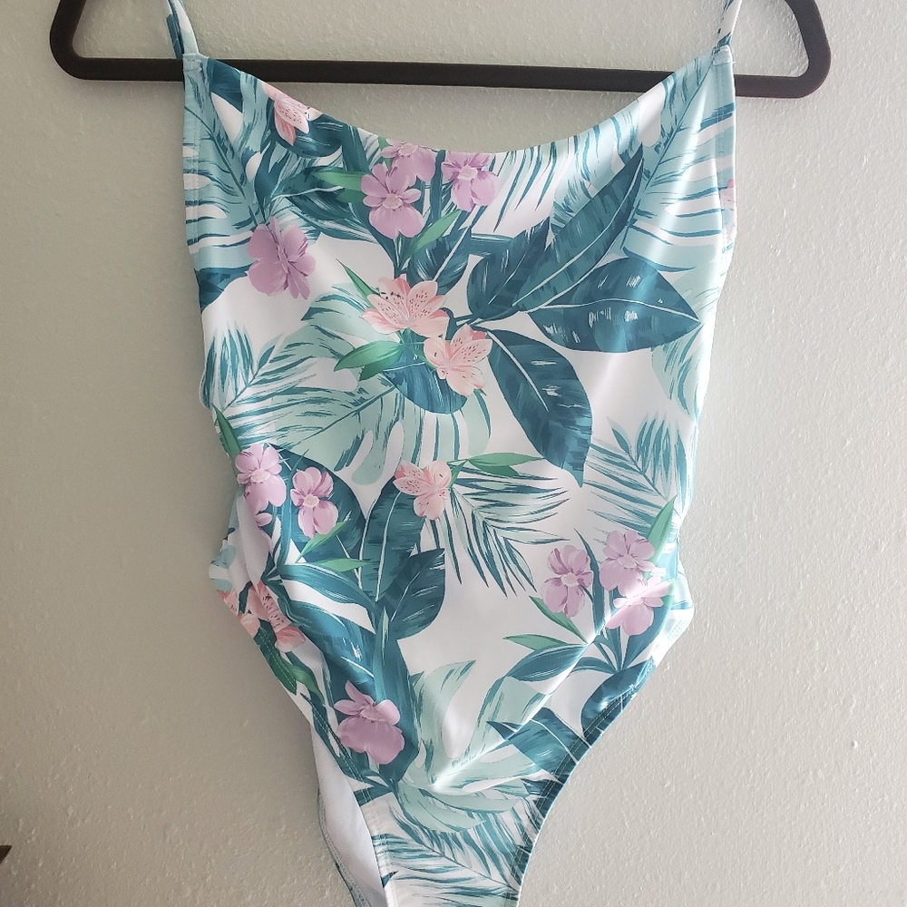 Blu C Tropical One Piece Swimwear